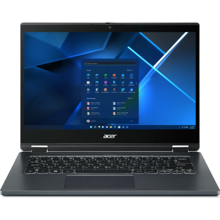 Laptop Acer Travelmate P4 WUXGA 14 inch Intel Core Ultra 7 155U 16GB 512GB SSD Windows 11 Pro Slate Blue Layout DE