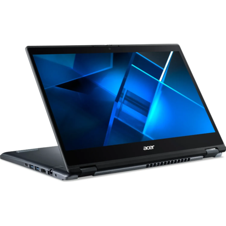 Laptop Acer Travelmate P4 WUXGA 14 inch Intel Core Ultra 7 155U 16GB 512GB SSD Windows 11 Pro Slate Blue Layout DE