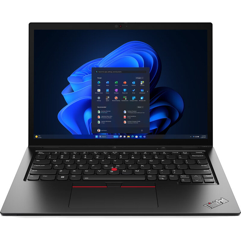Laptop ThinkPad L13 2-in-1 Gen 5 13.3 inch FHD+ Touch Intel Core Ultra 7 155U 16GB LPDDR5 512GB SSD Windows 11 Pro Black