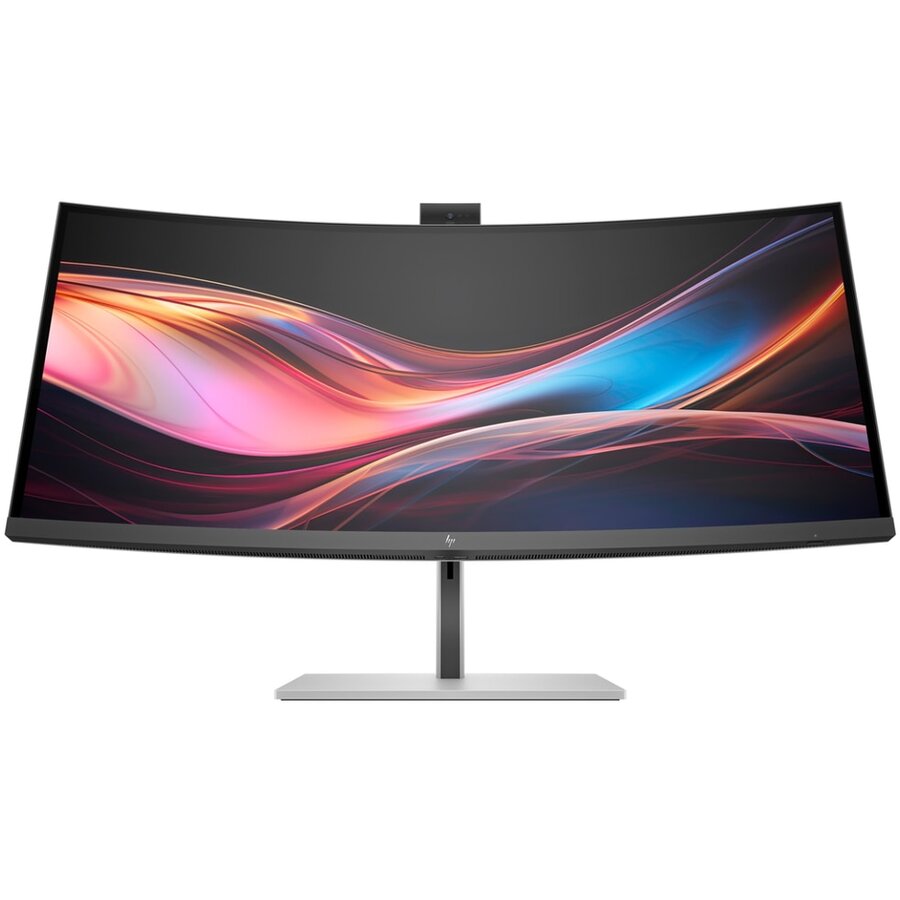 Monitor IPS LED 34inch 734pm S7Pro WQHD 3440 x 1440 HDMI DisplayPort Ecran Curbat Argintiu