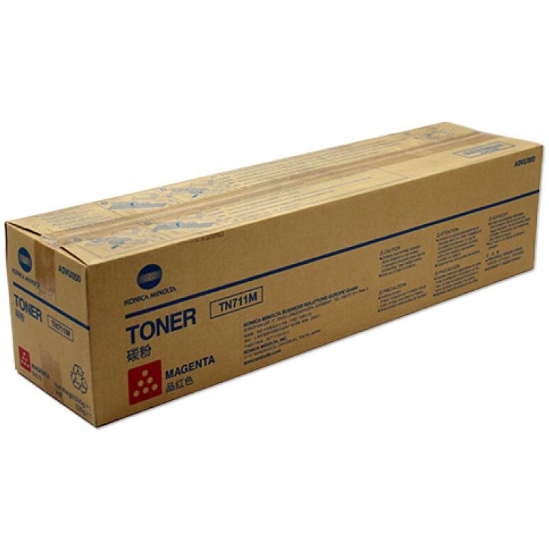 Toner Konica-Minolta TN-711 TN711 Magenta (A3VU350)