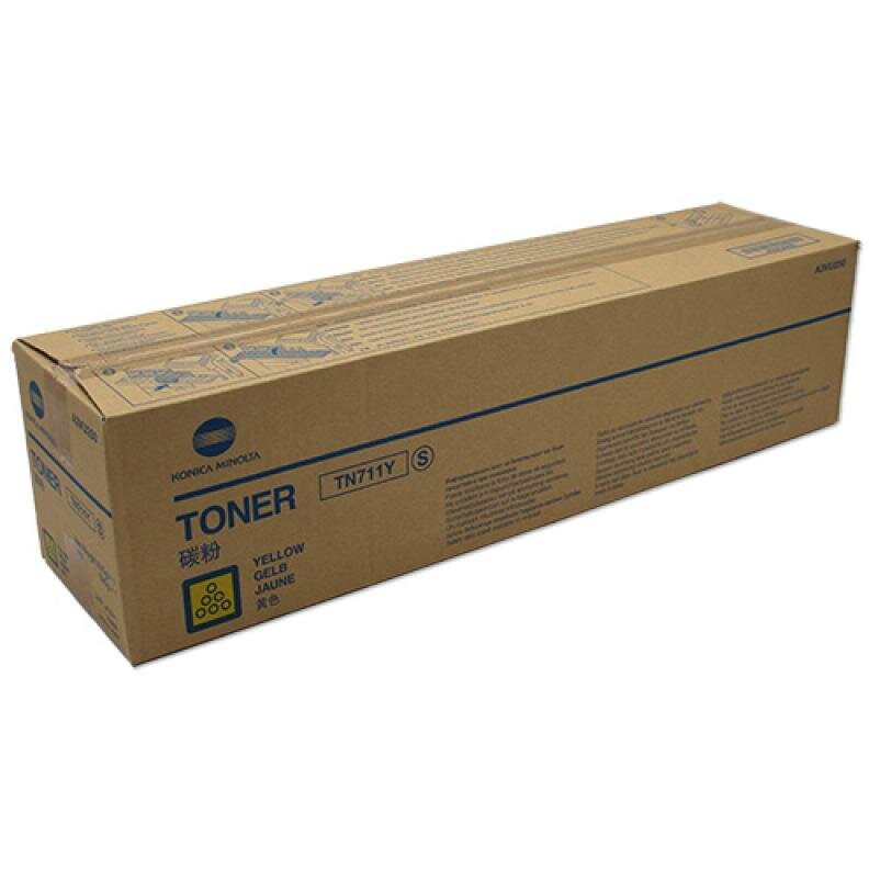 Toner Konica-Minolta TN-711 TN711 Yellow(A3VU250)