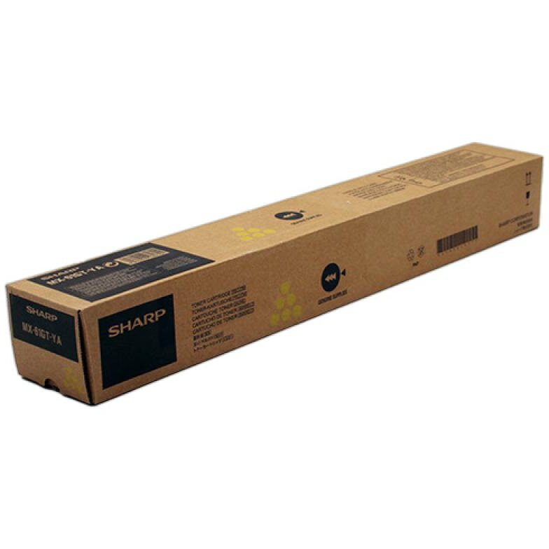 Toner Sharp Yellow (MX61GTYA)