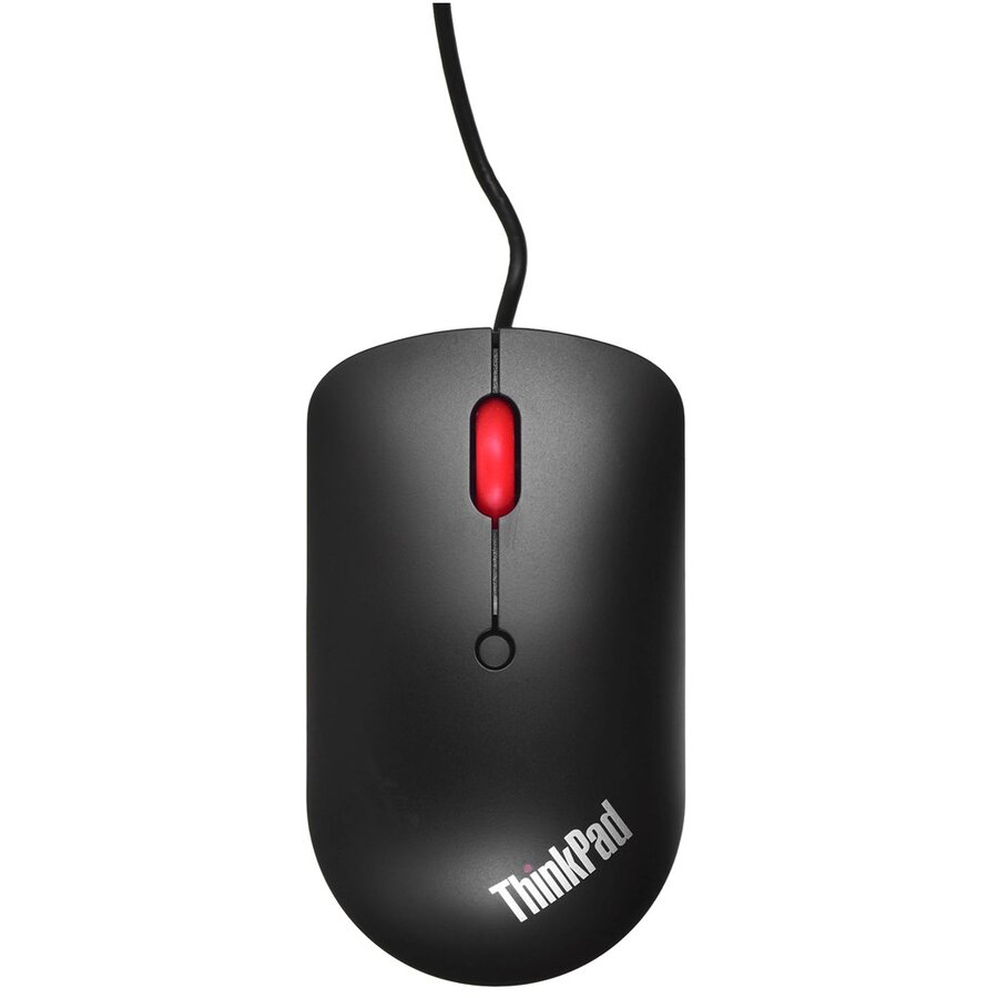 Mouse 4Y51D20850 Ambidextrous USB Type-C Optical 2400DPI Negru