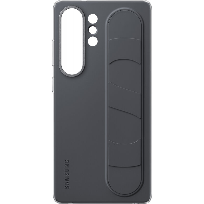 Husa Samsung Standing Grip Case pentru Galaxy S25 Ultra Negru