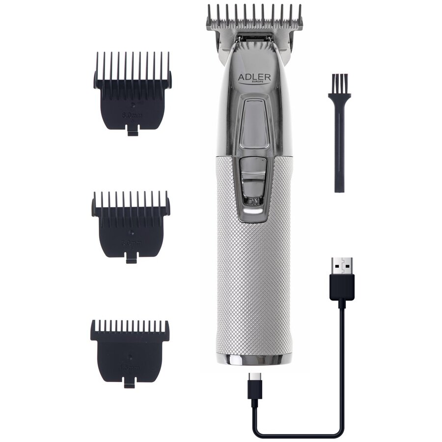 Trimmer Profesional pentru Barba Adler AD 2836S Argintiu — imaginea 6