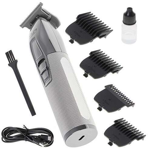 Trimmer Profesional pentru Barba Adler AD 2836S Argintiu — imaginea 3