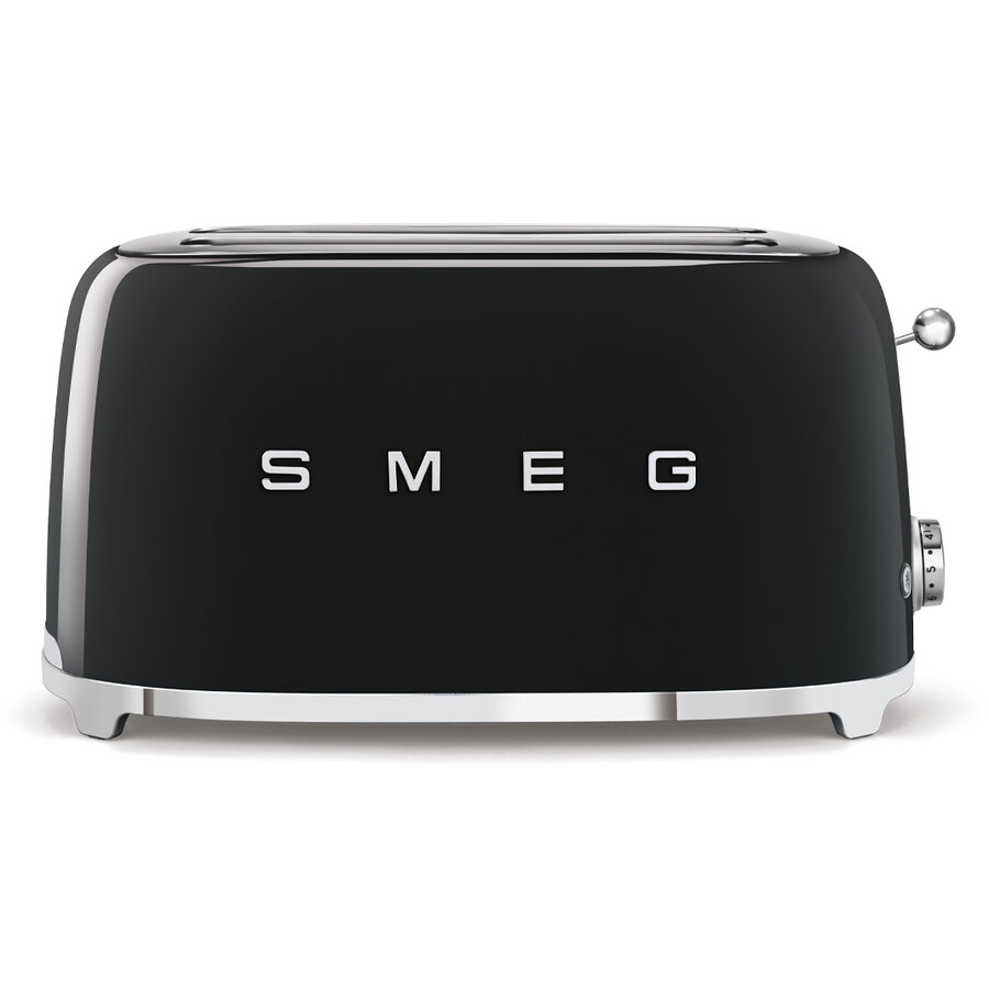 Prajitor de Paine 50s Style TSF02BLEU 4 Felii 6 Trepte de Rumenire 1500W Negru