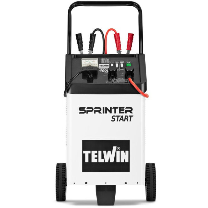 Redresor Auto Telwin Sprinter 4000 Start 230V 12V/24V Alb-Negru