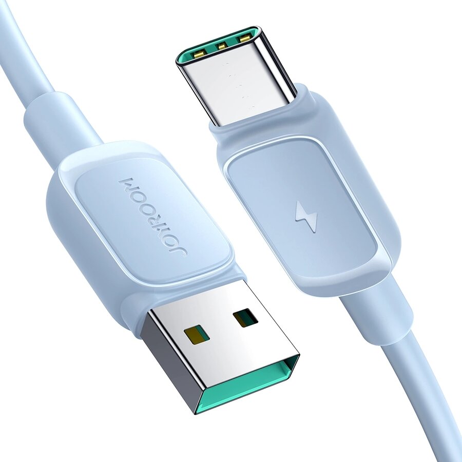 Cablu de date A14, USB/USB-C, 3A, 1.2m, Albastru