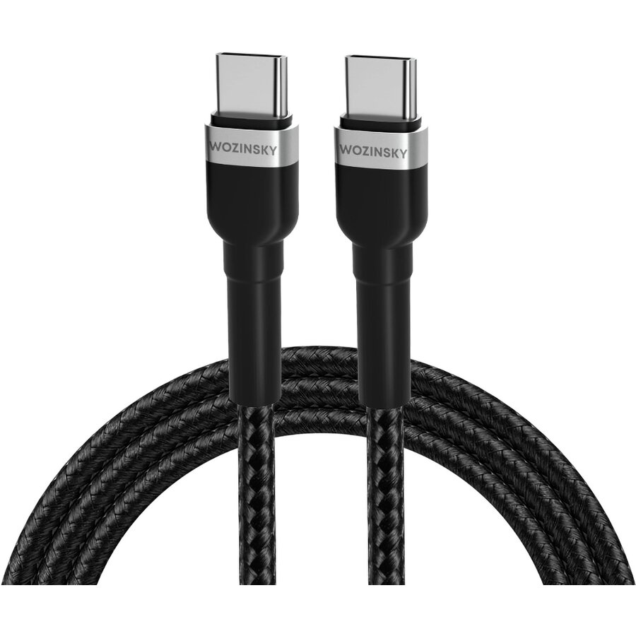 Cablu de date WNBCC2, 2x USB-C, 65W, 2m, Negru