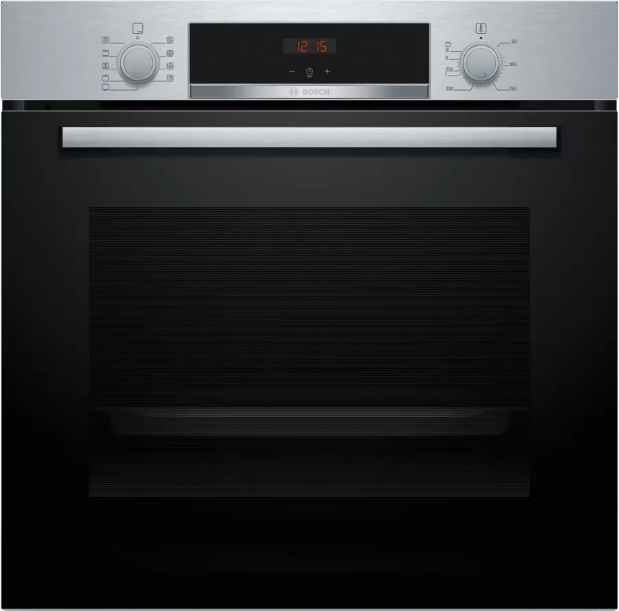 Cuptor Electric Incorporabil Bosch Seria 4 HBA534ES3 71L Afișaj LED 7 Funcții EcoClean Direct 60CM Inox/Negru