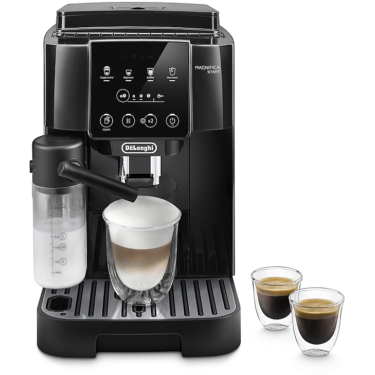 Espressor Automat Magnifica Start ECAM220.60.B 1.8L 15Bar Spumare Automata Lapte 1450W Negru