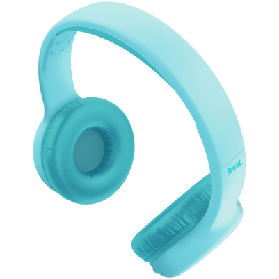 Casti Cu Microfon Nouna WS Pentru Copii Bluetooth 3.5mm Jack Albastru