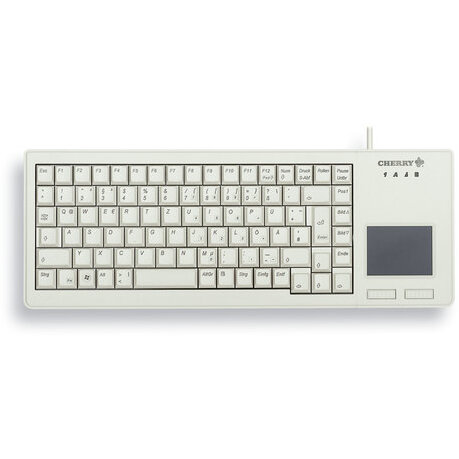 Tastatura Cu Touchpad Si Butoane Mouse XS USB Layout English US 88 Taste Gri Deschis