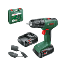 EasyDrill 18V-40 (06039D8005) cu 2 Acumulatori si Incarcator 2 Trepte de Putere Verde
