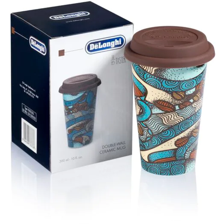 Cana Termica The Taster DLSC055 Ceramica Perete Dublu 300ML Multicolor