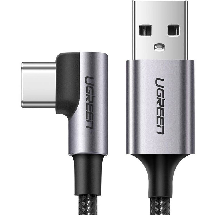 Cablu de date US284, USB/USB-C, 3A, 1m, Gri