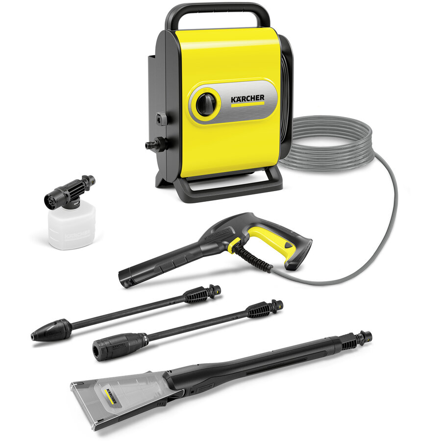 Aparat de Spalat cu Presiune K Silent eco!Booster (1.600-955.0) 1800W Negru/Galben