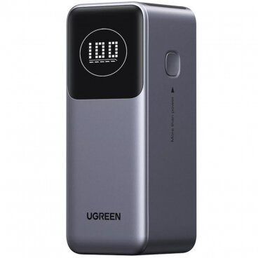 Baterie Externa Ugreen PB724 12000mAh 100W QC + PD 1 x USB-A - 1 x USB-C Gri