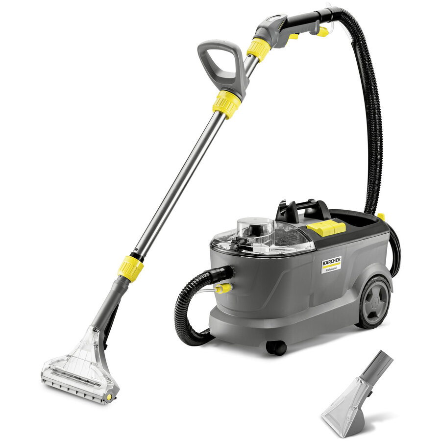 Aparat de Curatat cu Spray-Extractie Puzzi 10/1 (1.100-130.0) Capacitate Colectare Apa Murdara 9L 1250W Antracit