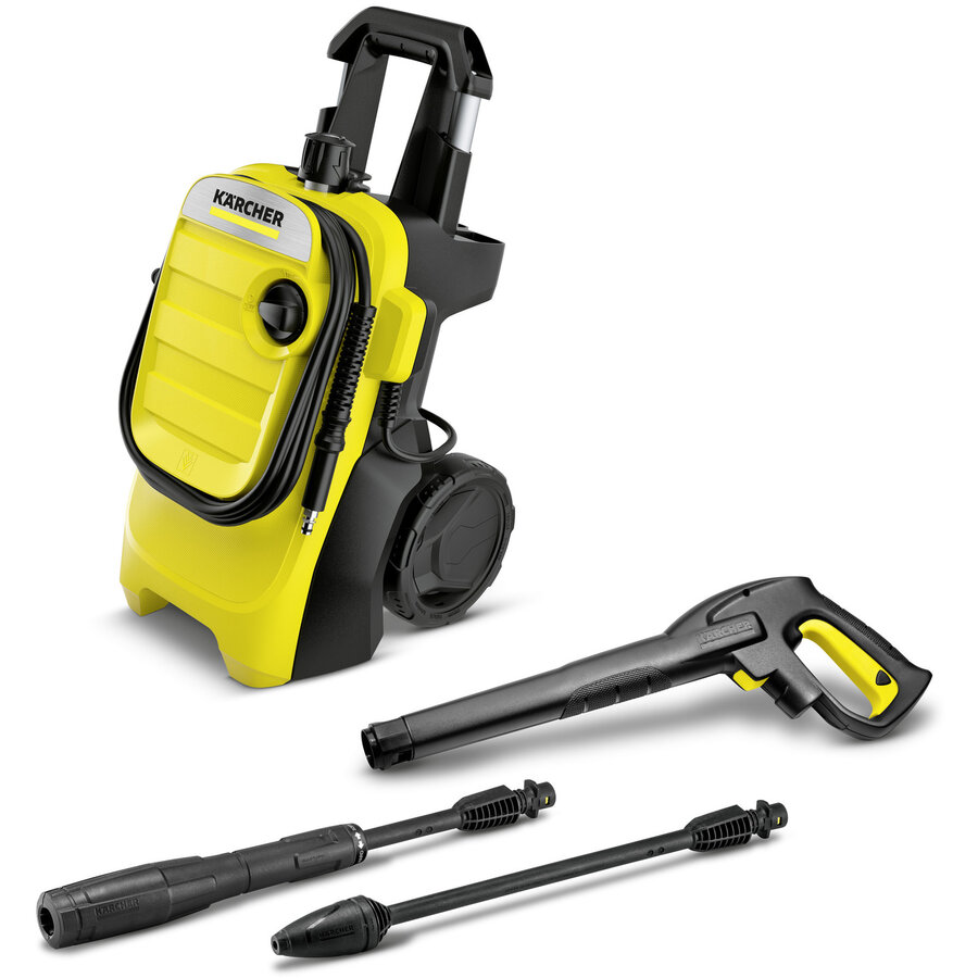 Aparat de Spalat cu Presiune K 4 Compact (1.637-500.0) 1800W Galben/Negru