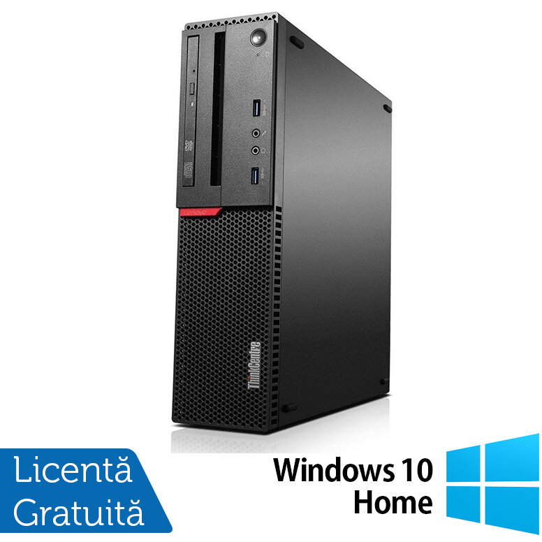 Sistem desktop Refurbished M910 Intel Core i5-6500 8GB 256GB SSD Windows 10 Home Black