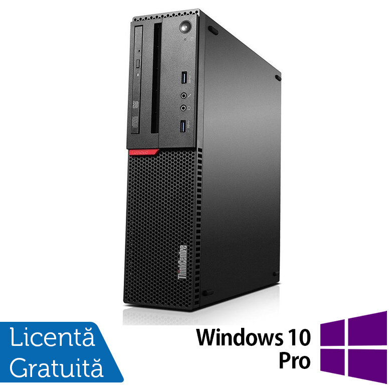 Sistem desktop Refurbished M910 Intel Core i5-6500 8GB 256GB SSD Windows 10 Pro Black