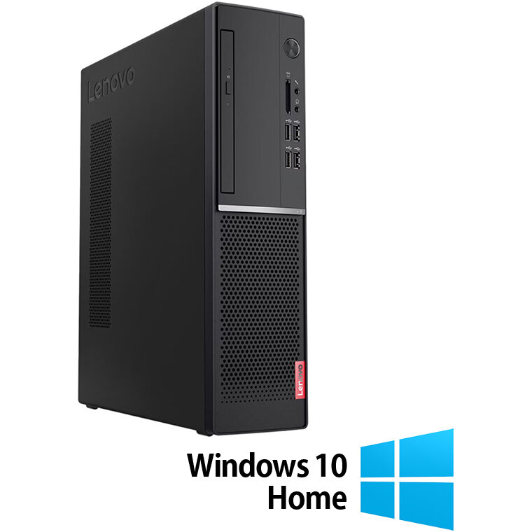 Sistem desktop Refurbished V520s Intel Core i3-7100 8GB 256GB SSD Windows 10 Home Black