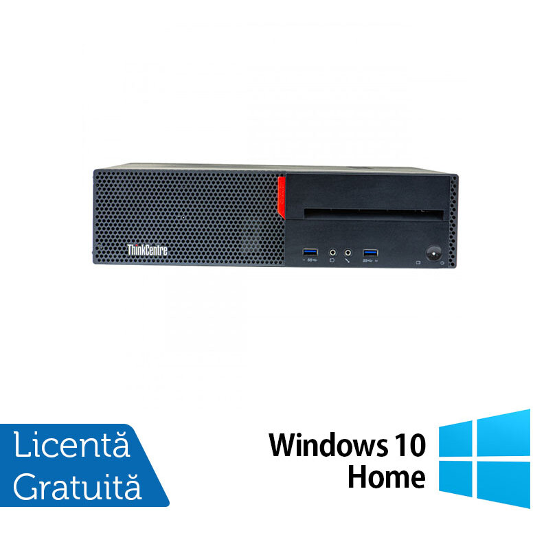 Sistem desktop Refurbished M700 Intel Core i5-6500 8GB 256GB SSD Windows 10 Home Black
