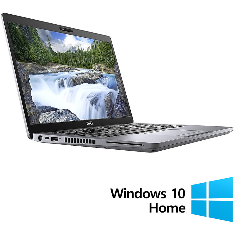 Laptop Refurbished Latitude 5410 FHD 14 inch Intel Core i5-10310U 16GB 512GB SSD Windows 10 Home Grey