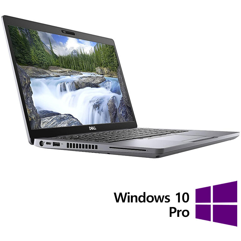 Laptop Refurbished Latitude 5410 FHD 14 inch Intel Core i5-10310U 16GB 512GB SSD Windows 10 Pro Grey
