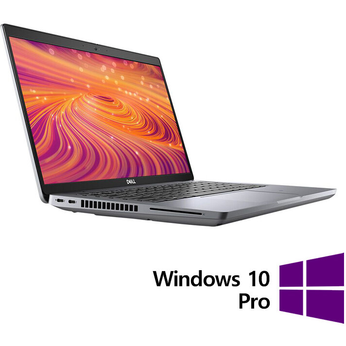 Laptop Refurbished Latitude 5421 HD 14 inch Intel Core i5-11500H 16GB 256GB SSD Windows 10 Pro Grey