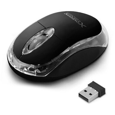 Mouse Wireless Harrier XM105K  2.4GHz 1000DPI Negru