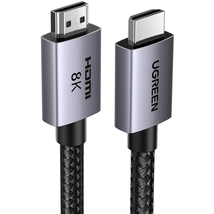Cablu de date HD171, HDMI tata - HDMI tata, 8K, 60Hz, 1m, Gri