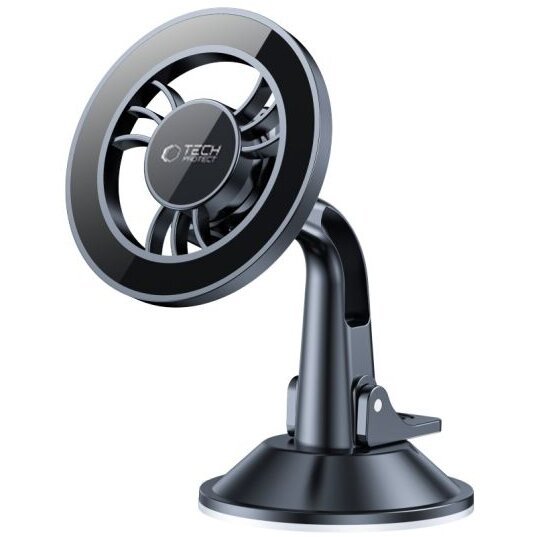 N56 Magnetic, Dashboard SHRT Mount, Compatibil MagSafe, Rotire 360 grade, Negru