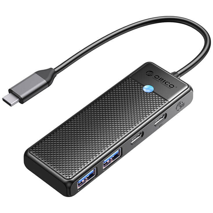 Cablu de date PAPW2AC-C3-015-BK-EP, USB-C - 2x USB 3.0, 1x USB-C 3.0, 1x USB-C PD 100W, Negru