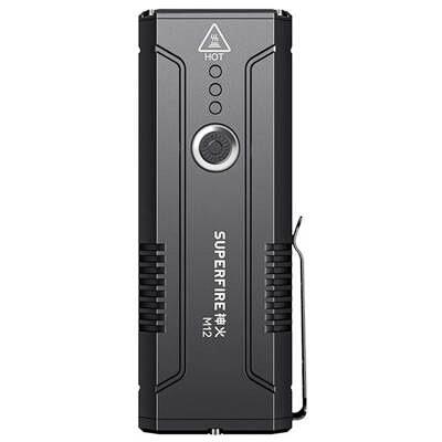 Lanterna Superfire M12 8000lm 350m 112W Negru