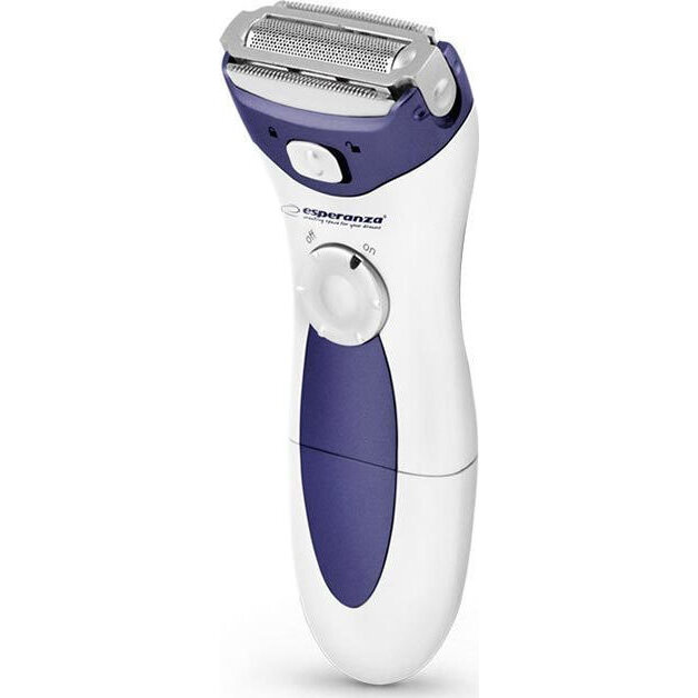 Aparat de ras Esperanza Aruba EBG003B (Alb/Albastru) - imagine 2