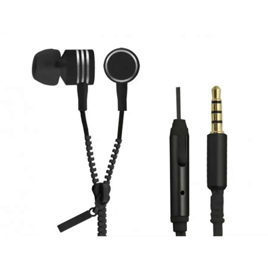 Căști Audio Esperanza Zipper EH161K cu Microfon Negru