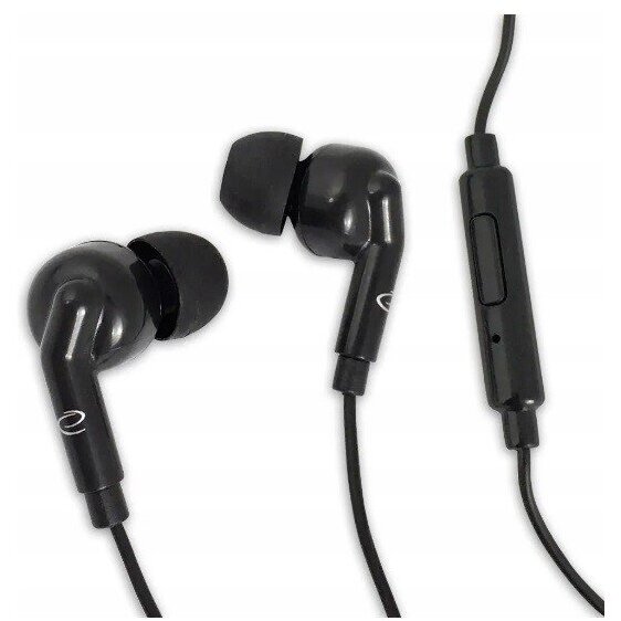 Casti Audio EH190K cu Microfon Negru