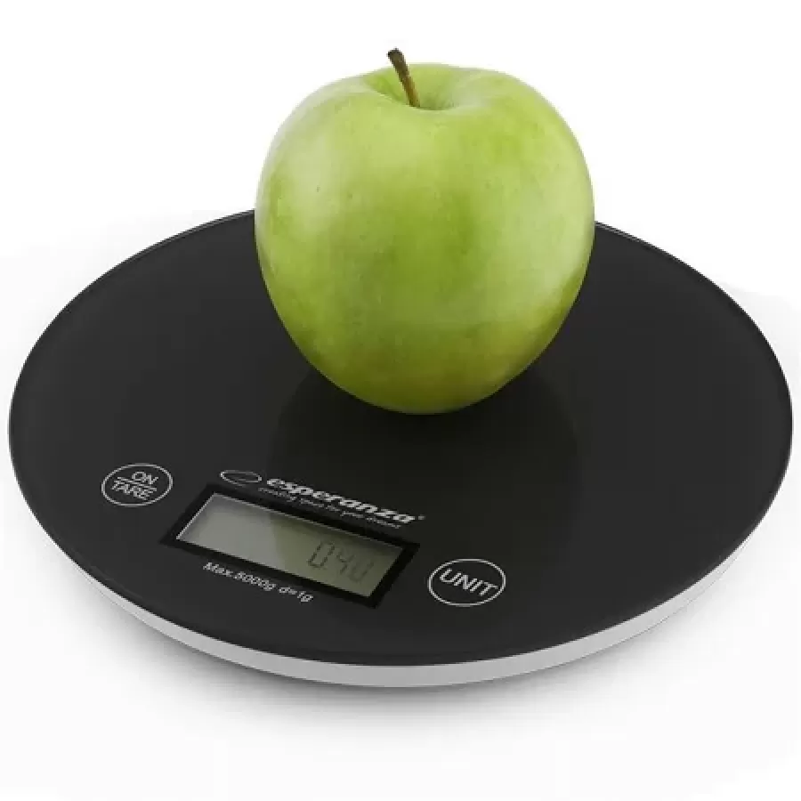 Cantar de Bucătărie Esperanza Mango EKS003K Max. 5KG Negru