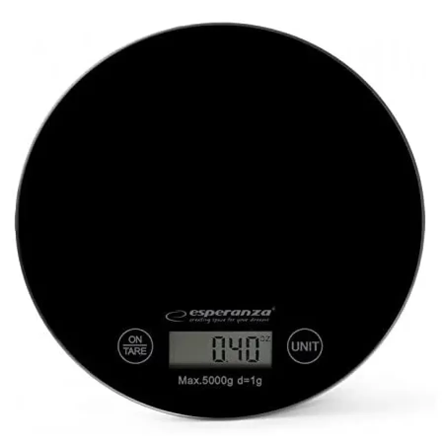 Cantar de Bucătărie Esperanza Mango EKS003K Max. 5KG Negru — imaginea 2