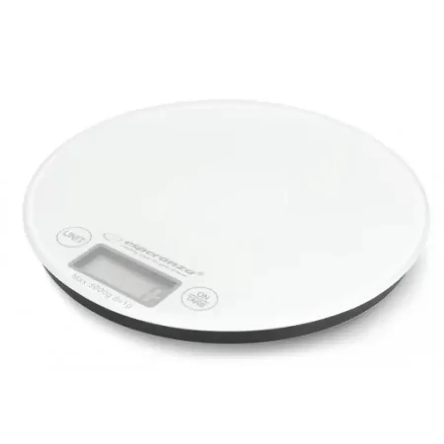 Cantar de Bucătărie Esperanza Mango EKS003W Max. 5KG Alb — imaginea 3