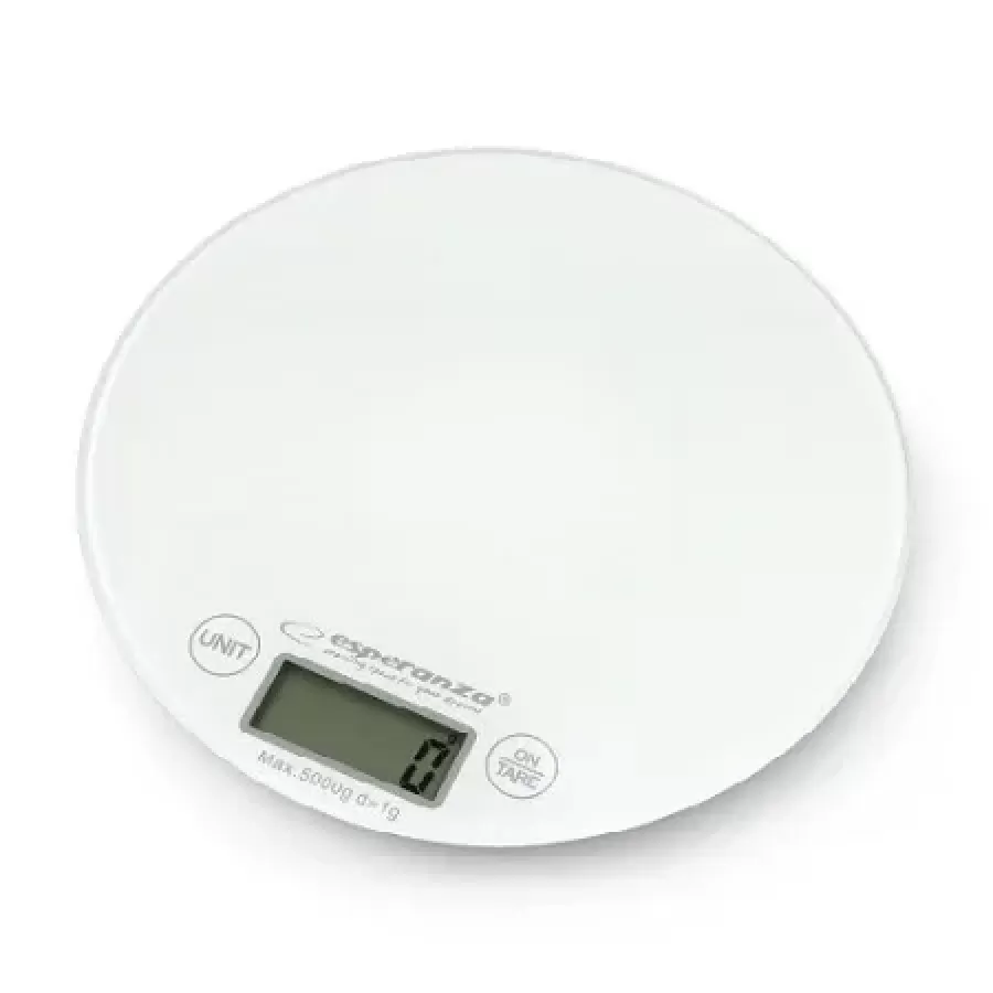 Cantar de Bucătărie Esperanza Mango EKS003W Max. 5KG Alb — imaginea 2