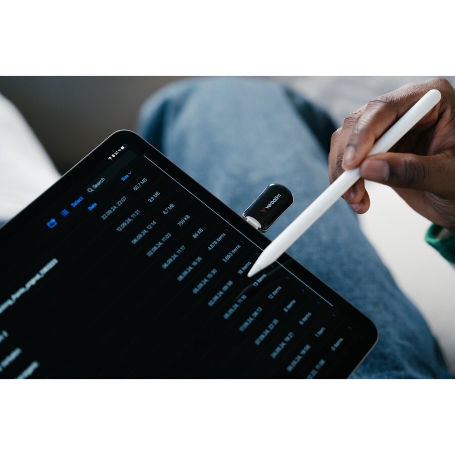 USB Flash Drive Verbatim Plectra 512GB USB-C 3.2 Gen 1 Negru — imaginea 5