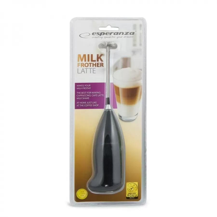 Dispozitiv spumare lapte Esperanza EKF001K LATTE Negru — imaginea 5