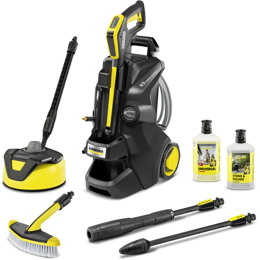 Aparat de Spalat cu Presiune K 5 Power Control Home & Brush Editie Aniversara (1.324-709.0) 2100W Negru/Galben