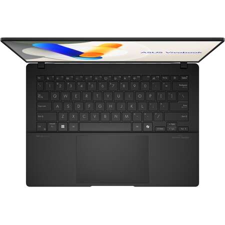 Laptop ASUS Vivobook S14 WUXGA 14 inch AMD Ryzen AI 7 350 24GB 1TB PCIe Free Dos Neutral Black