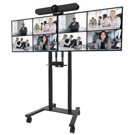 Suport Monitor ADM-875BL2 2 LCD Finely Adjustable Negru
